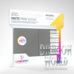 Standard Sleeves - Dark Grey Matte - 100CT - Gamegenic